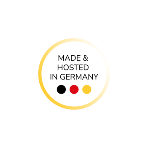 made and hosted in Germany