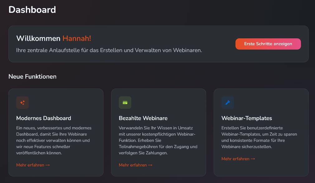 das neue edudip Dashboard