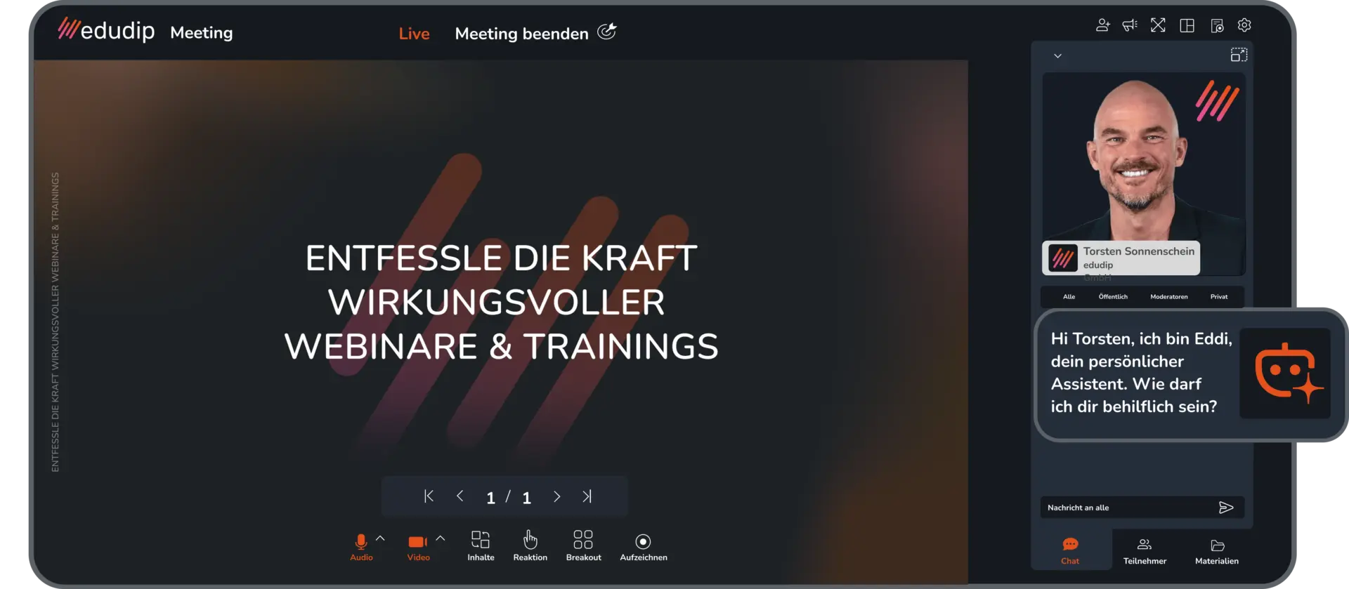 Webinar-Software edudip